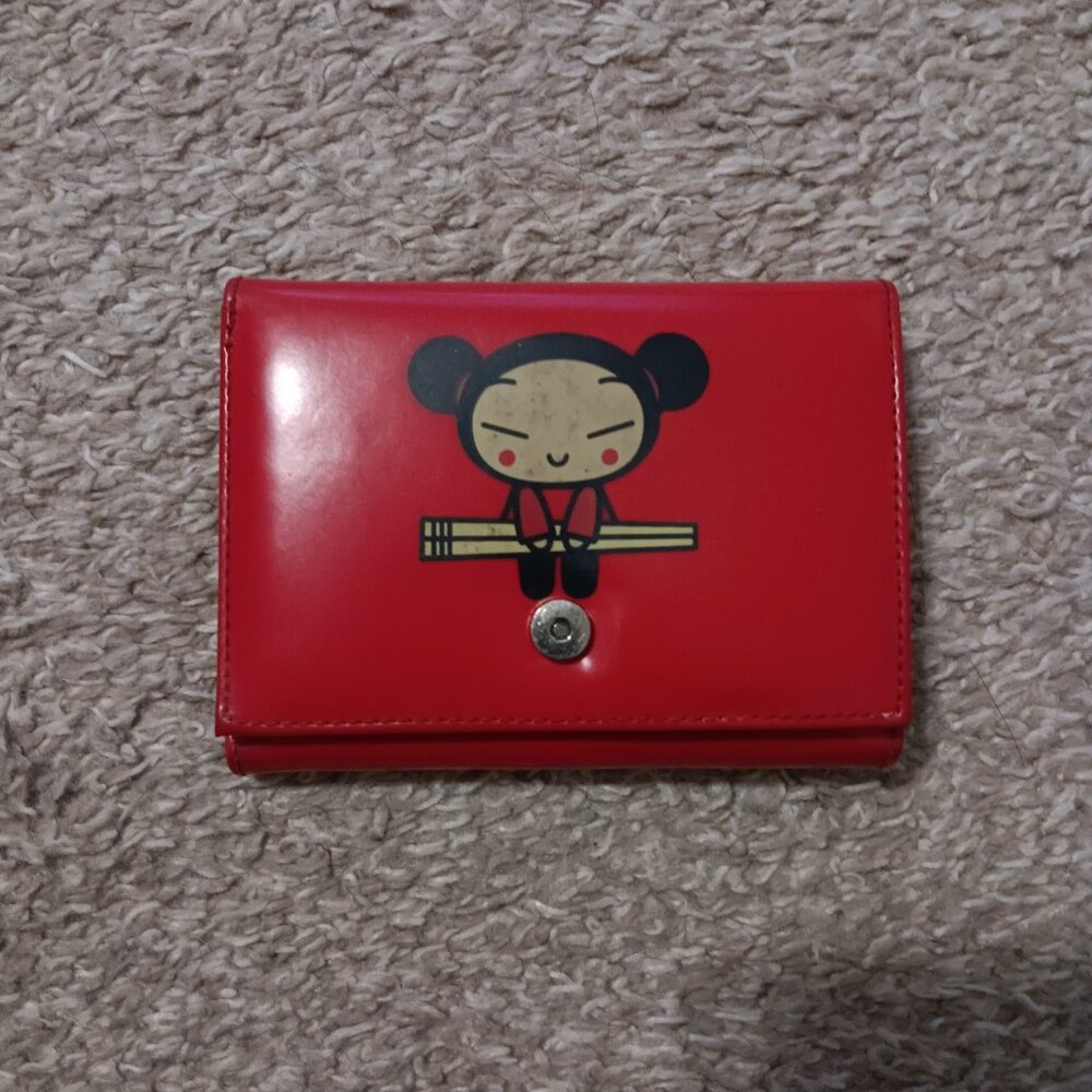 Red Cartoon Character Wallet - Picture 4 of 7